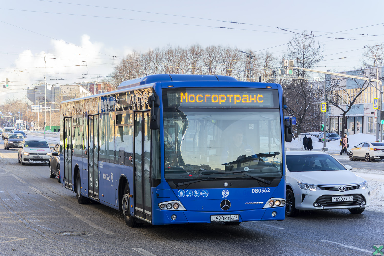 Москва, Mercedes-Benz Conecto II № 080362