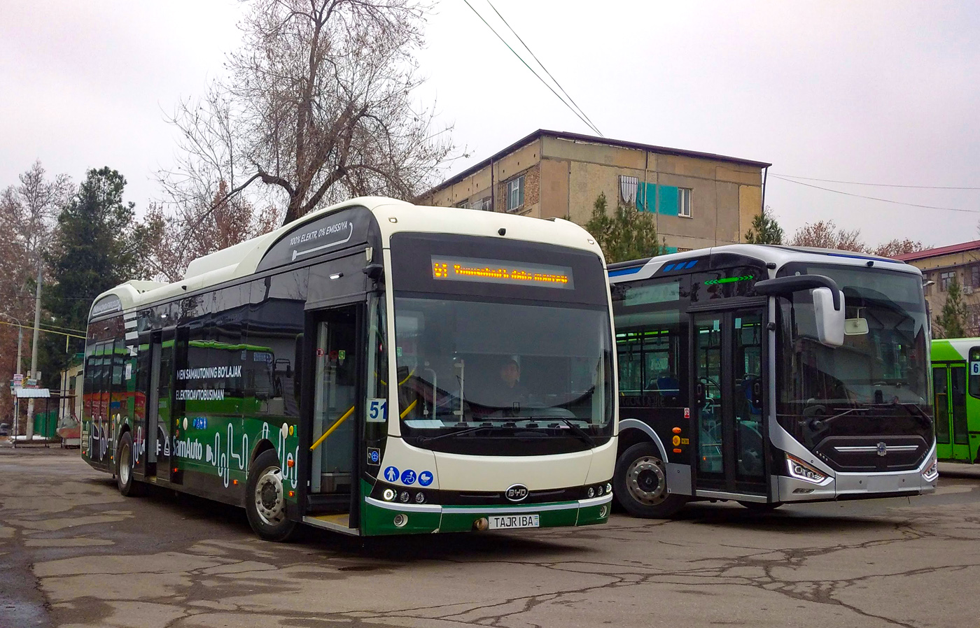 Узбекистан, BYD K9UB № TAJRIBA