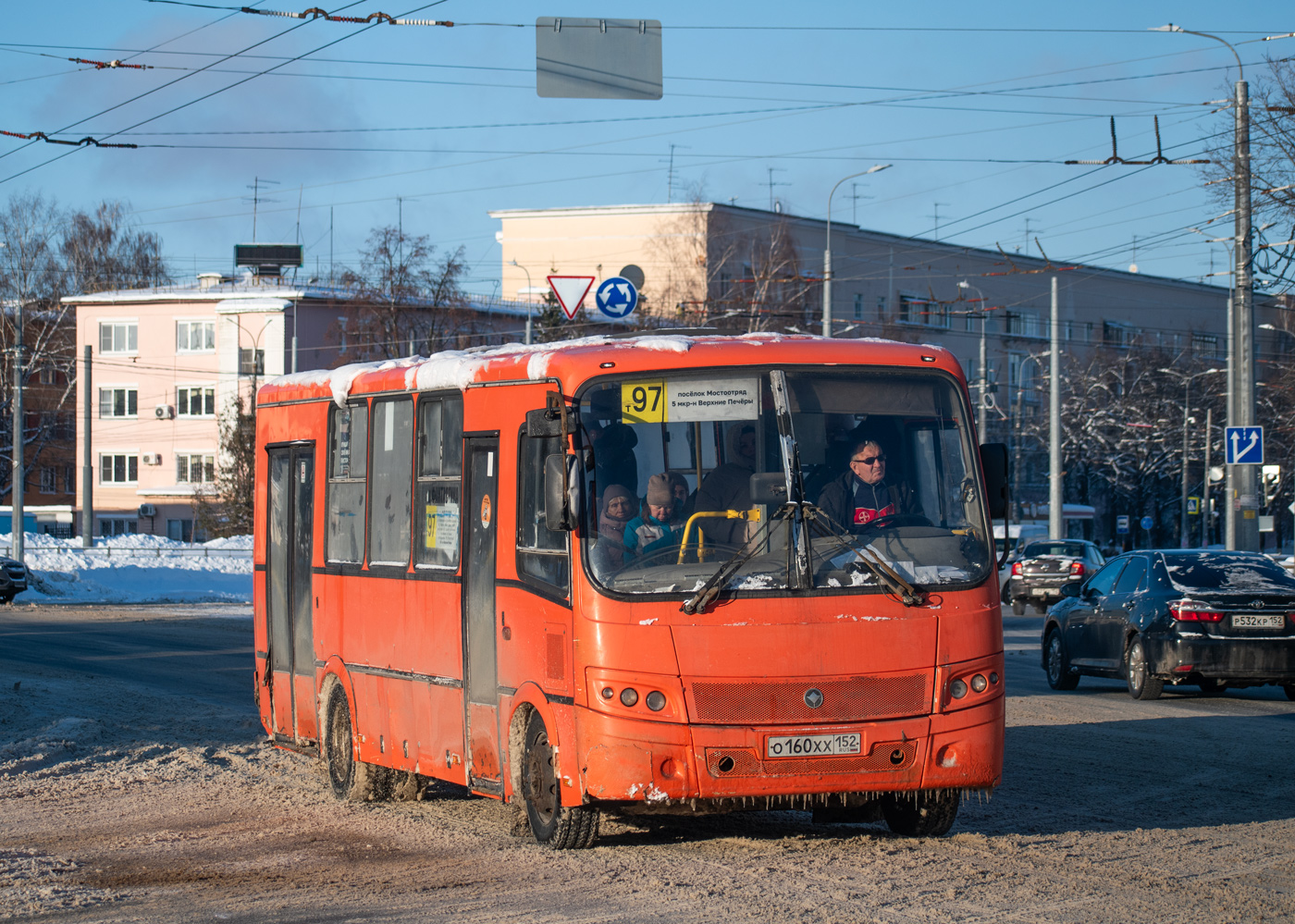 Нижегородская область, ПАЗ-320414-05 "Вектор" № О 160 ХХ 152