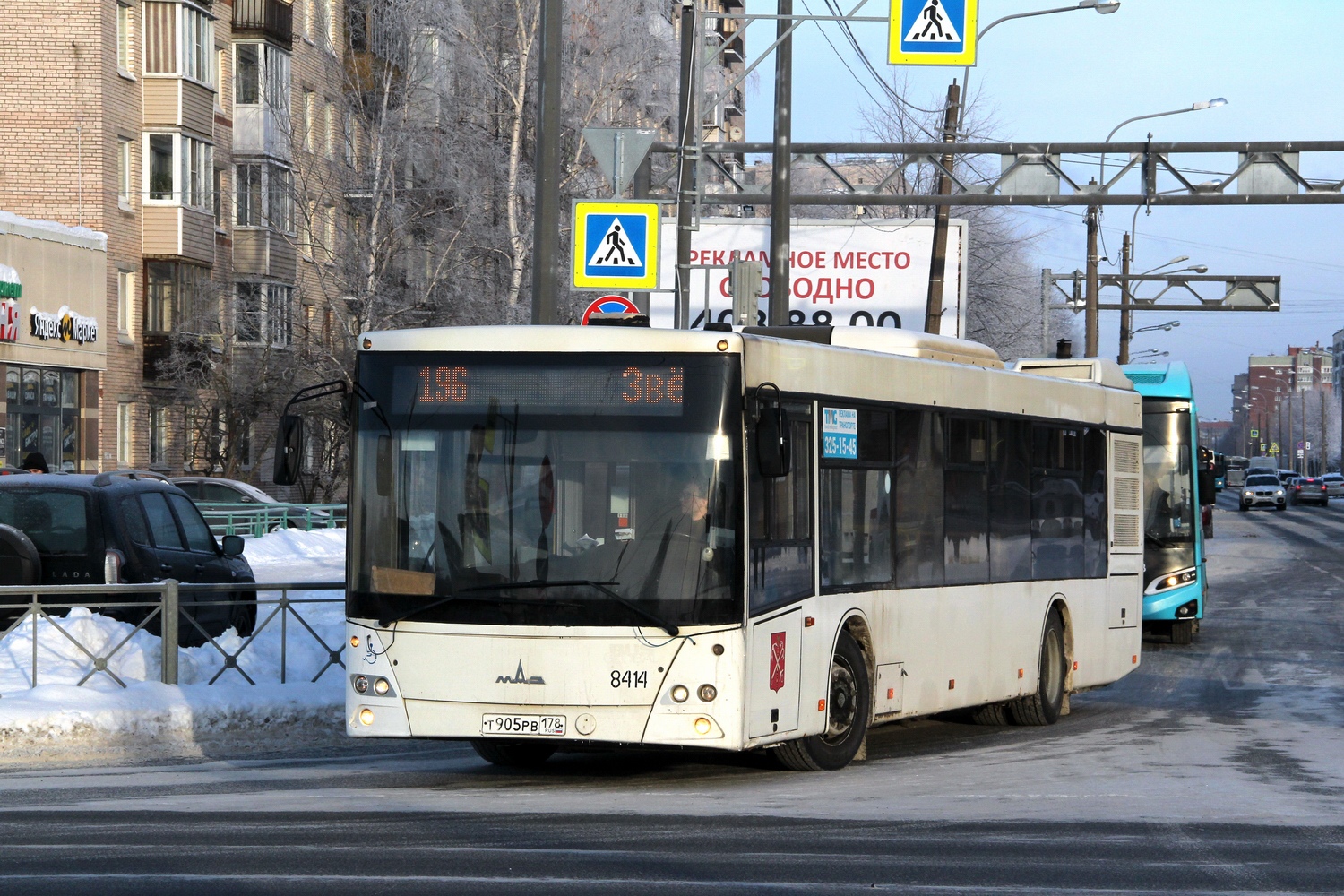 Санкт-Петербург, МАЗ-203.085 № 8414