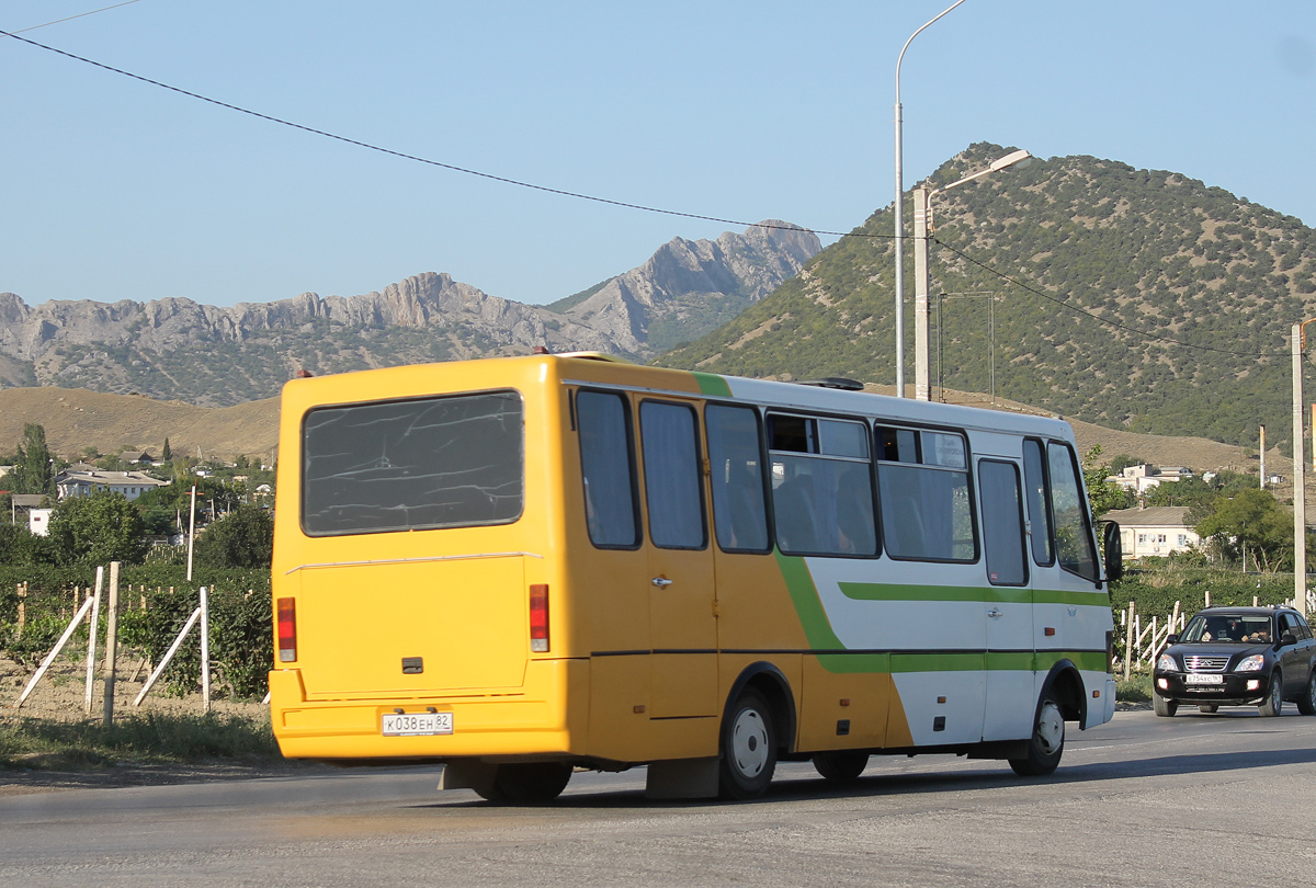 Республика Крым, БАЗ-А079.23 "Мальва" № К 038 ЕН 82