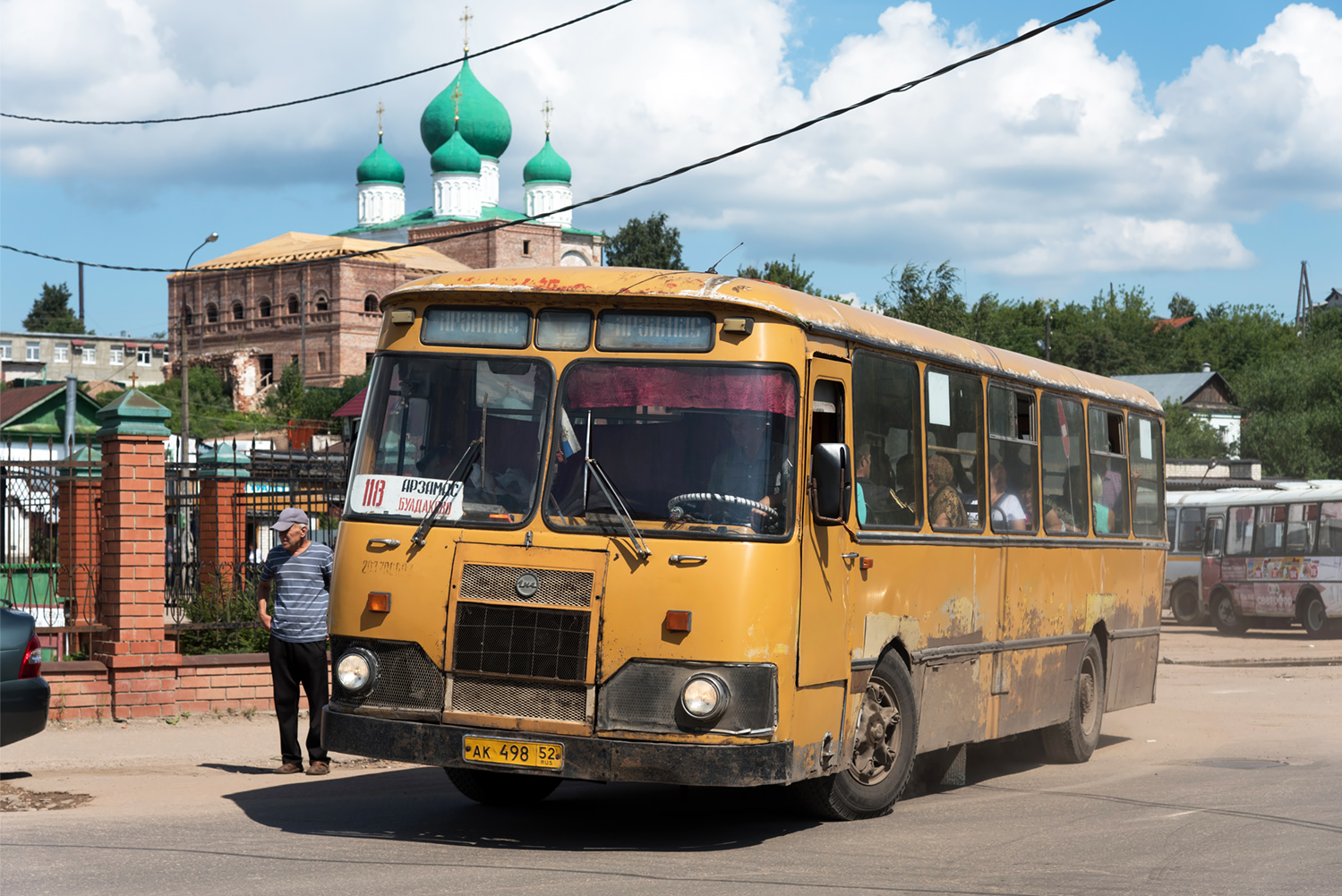 Нижегородская область, ЛиАЗ-677М № АК 498 52