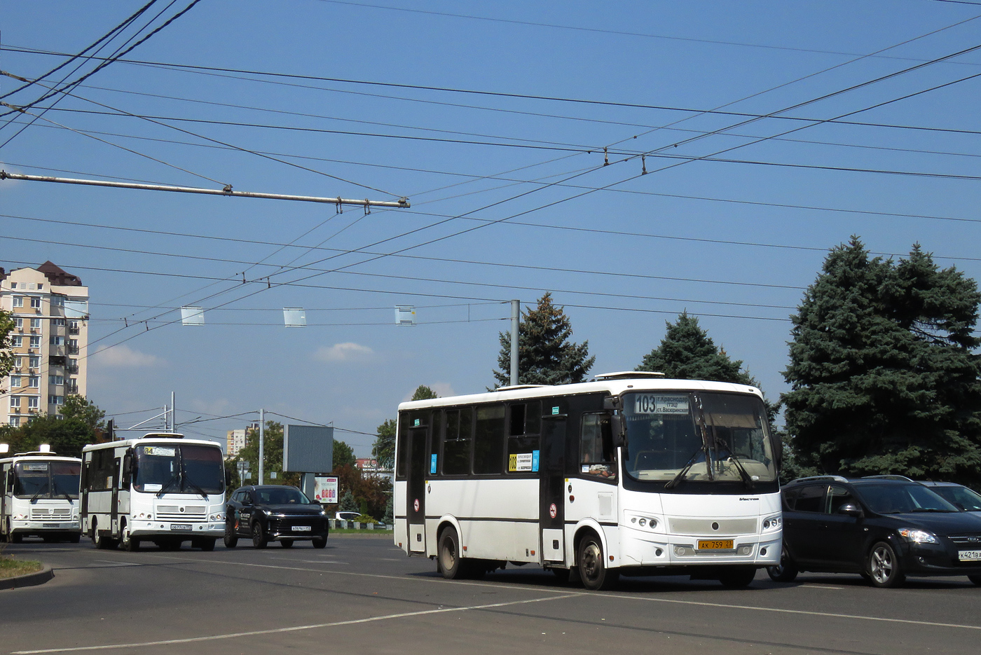 Краснодарский край, ПАЗ-320412-05 "Вектор" № АК 759 23