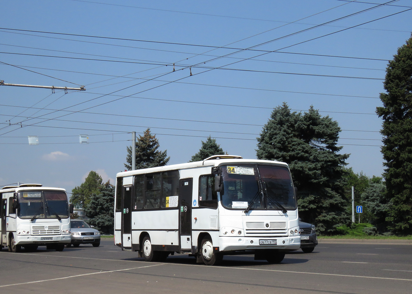 Краснодарский край, ПАЗ-320402-03 № О 677 СВ 193