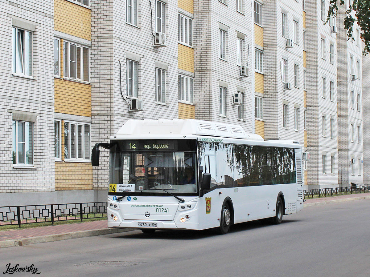 Воронежская область, ЛиАЗ-5292.67 (CNG) № 01241