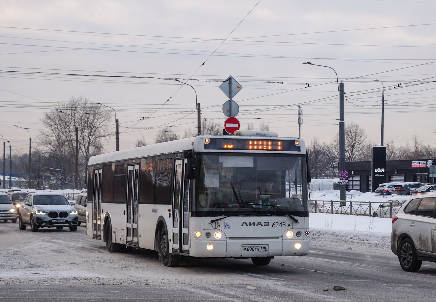 Санкт-Петербург, ЛиАЗ-5292.60 № 6248