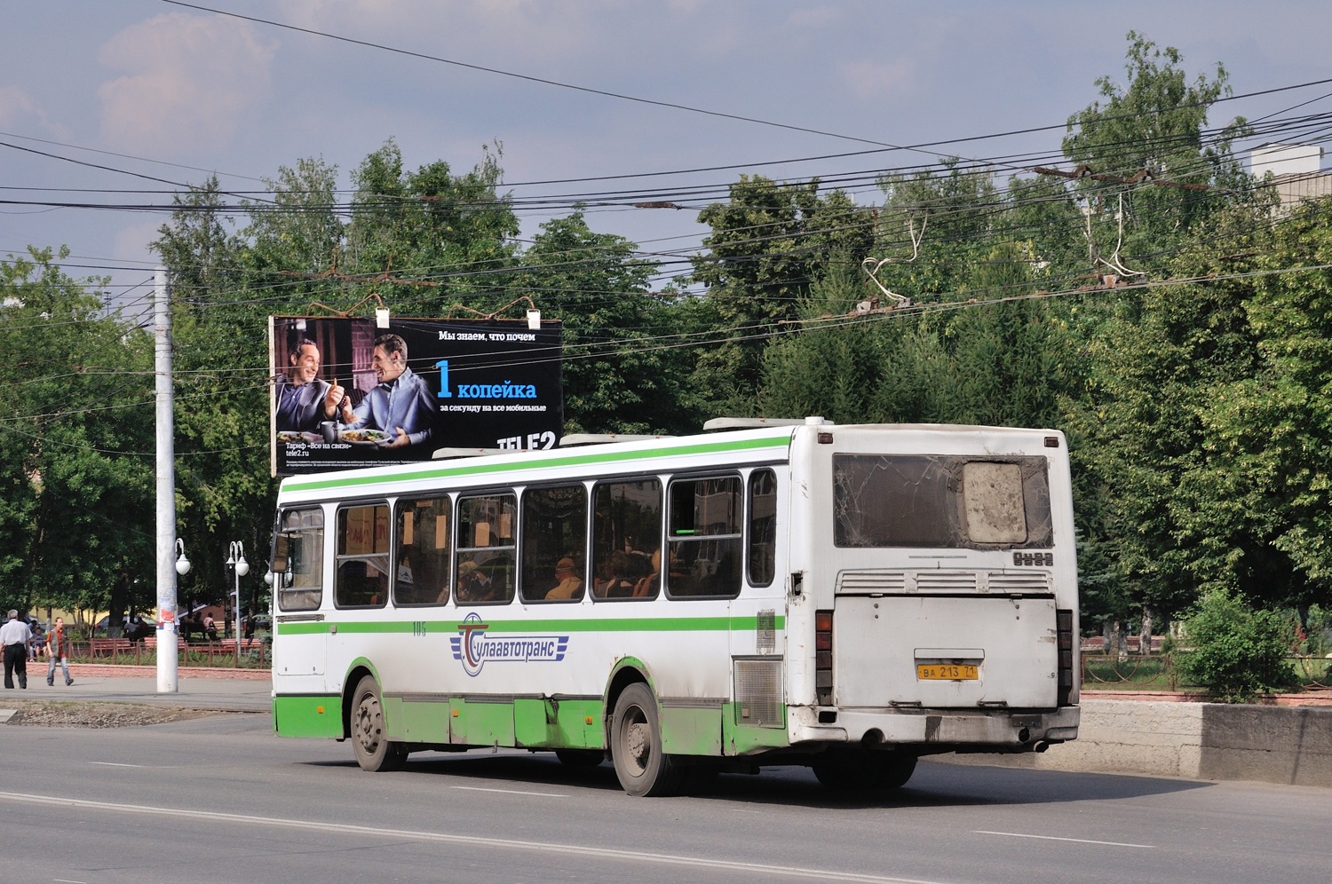 Тульская область, ЛиАЗ-5256.35 № 105