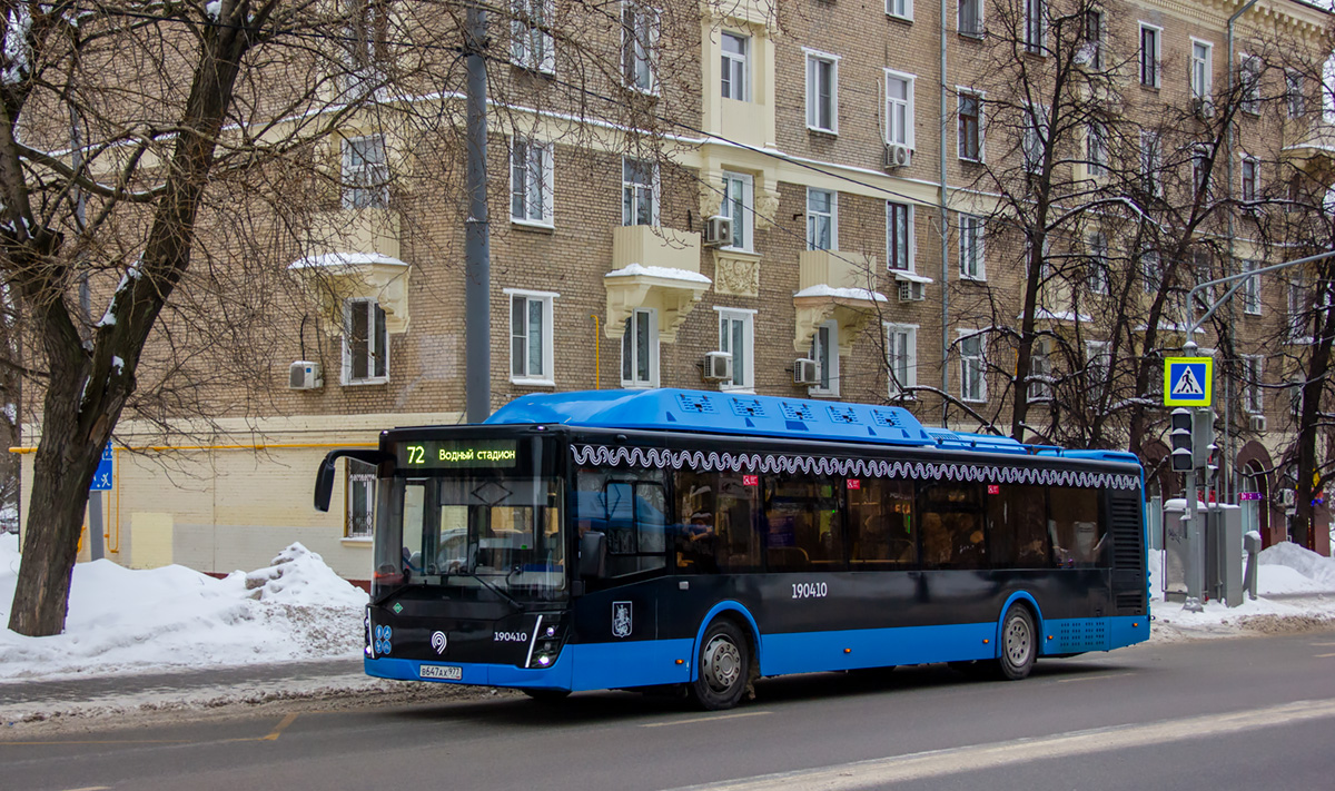 Москва, ЛиАЗ-5292.67 (CNG) № 190410