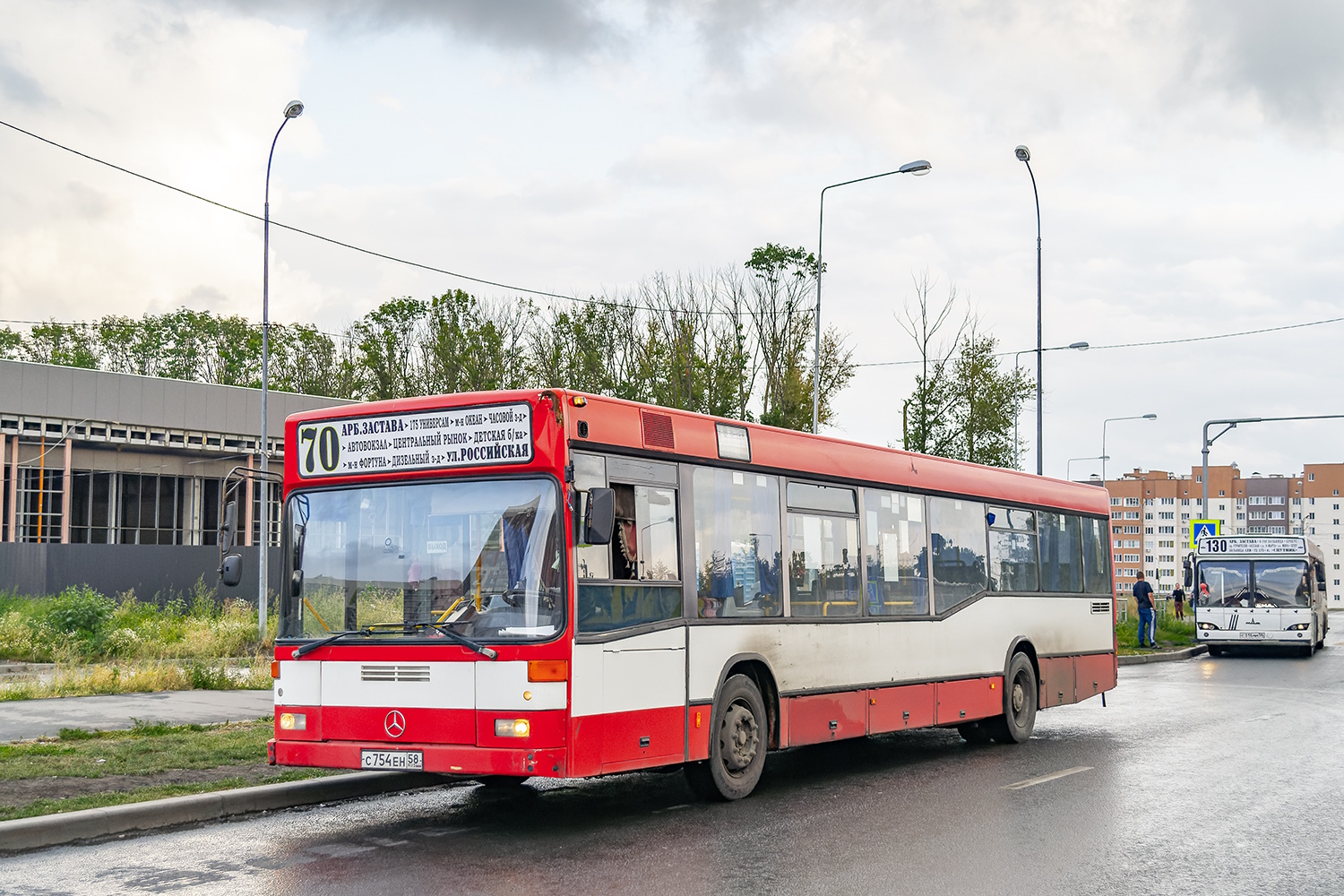 Пензенская область, Mercedes-Benz O405N2 (SAM) № С 754 ЕН 58