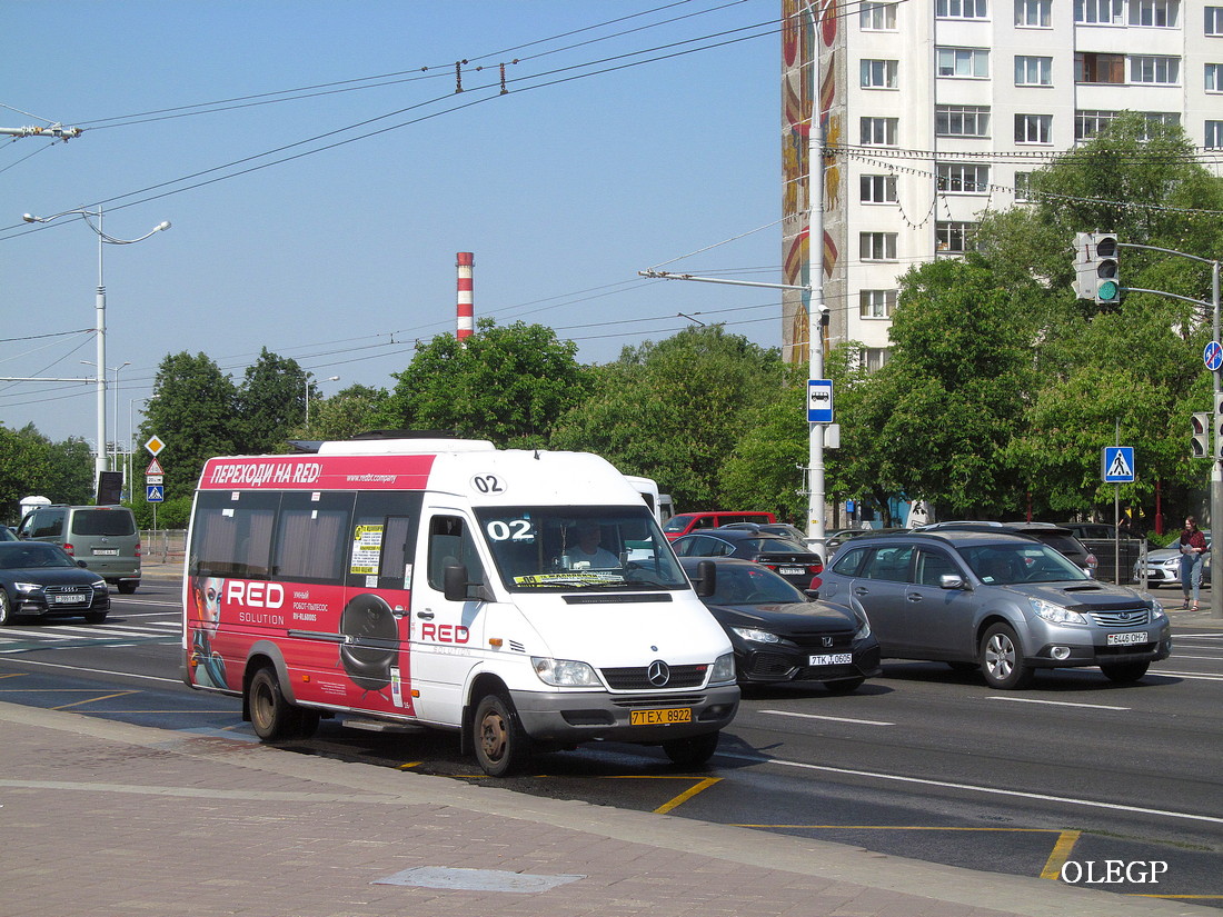 Минск, Луидор-223237 (MB Sprinter Classic) № 7 ТЕХ 8922 Минск, Луидор-223237 (MB Sprinter Classic) № 7 ТЕХ 8922