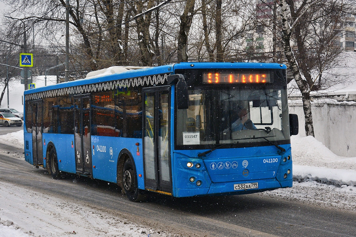 Москва, ЛиАЗ-5292.22 (2-2-2) № 041100