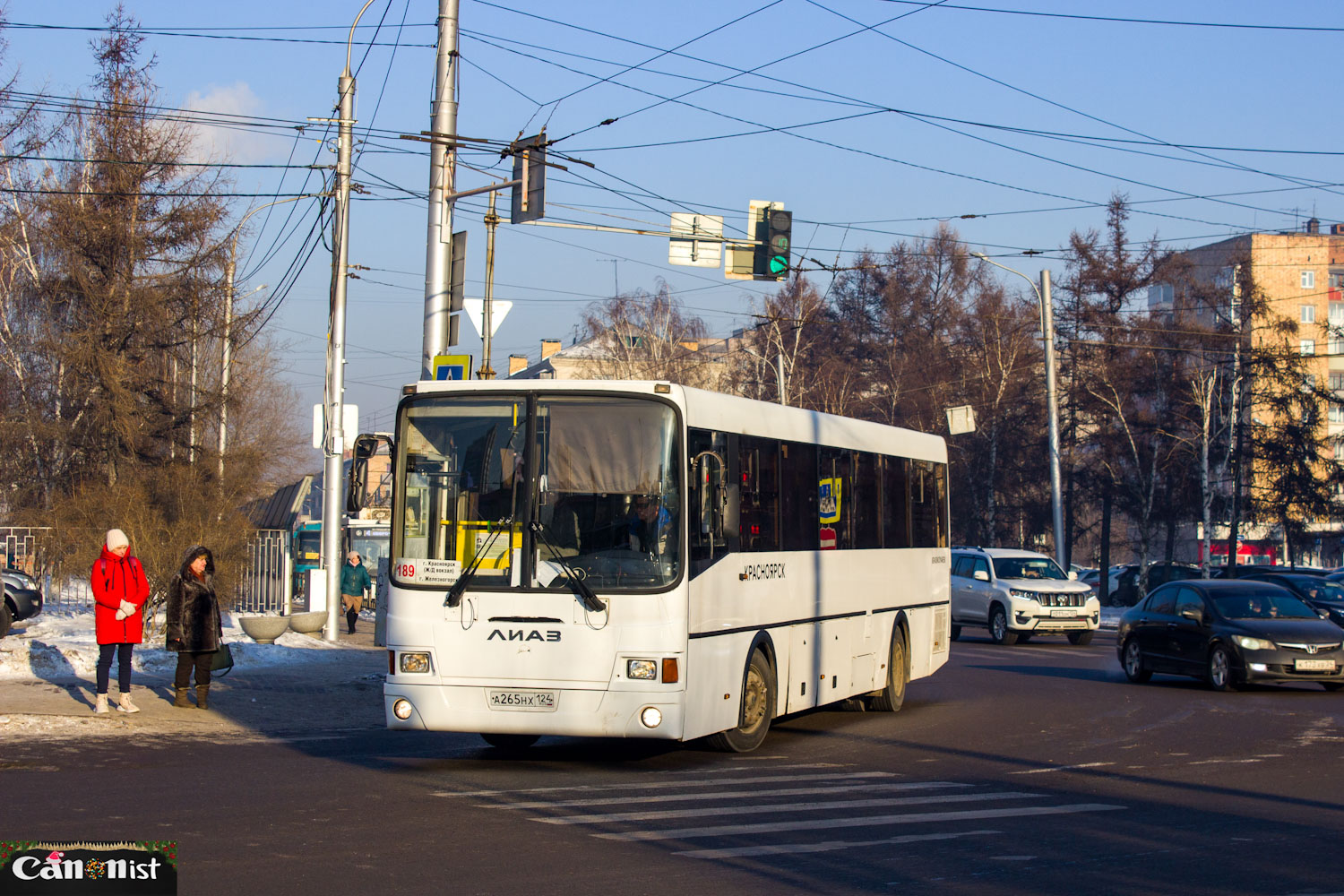 Красноярский край, ЛиАЗ-5256.61 № А 265 НХ 124