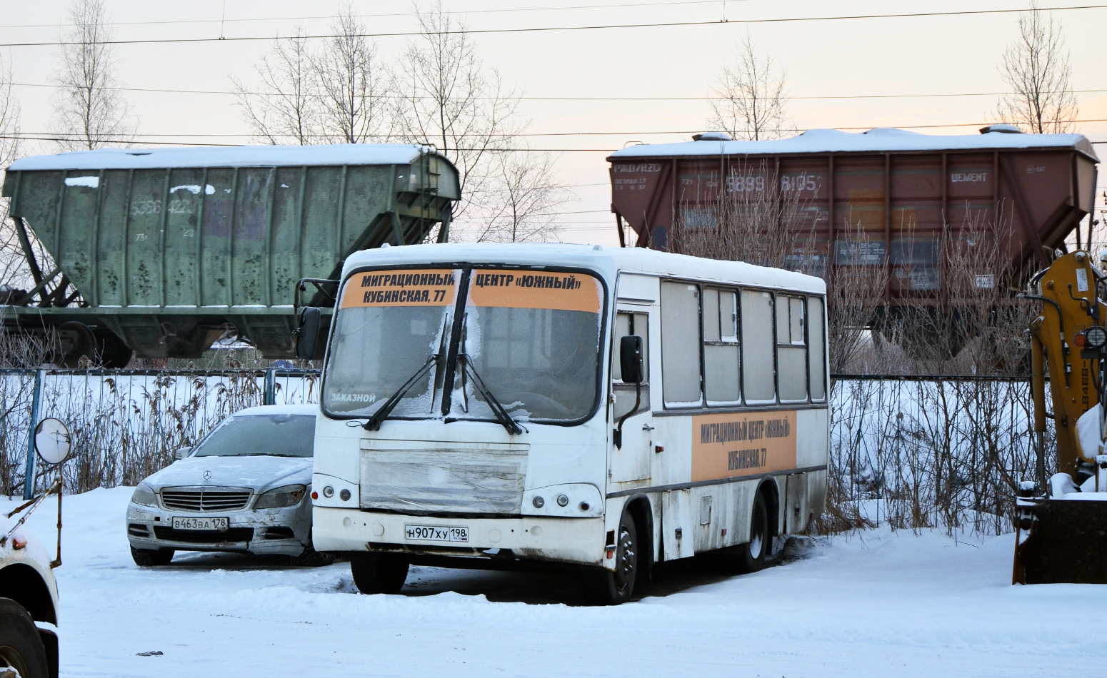 Санкт-Петербург, ПАЗ-320402-03 № Н 907 ХУ 198