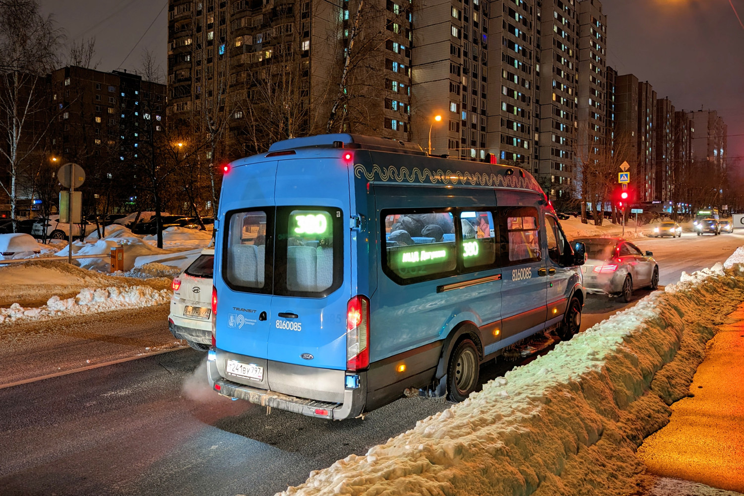 Москва, Ford Transit FBD [RUS] (X2F.ESG.) № 8160085