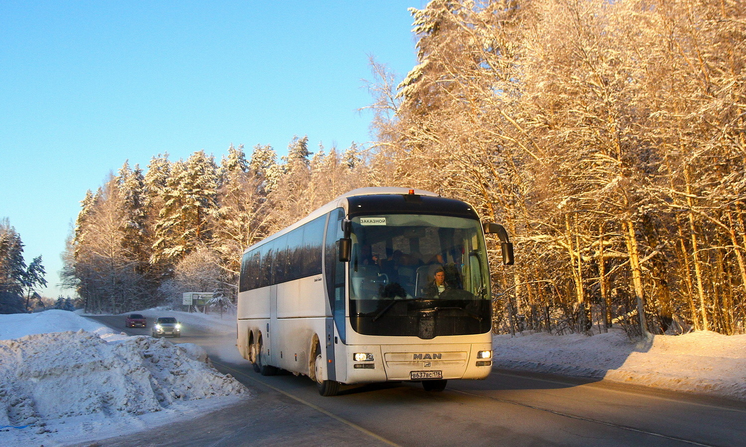 Санкт-Петербург, MAN R08 Lion's Coach L RHC444 L № В 637 ВС 178