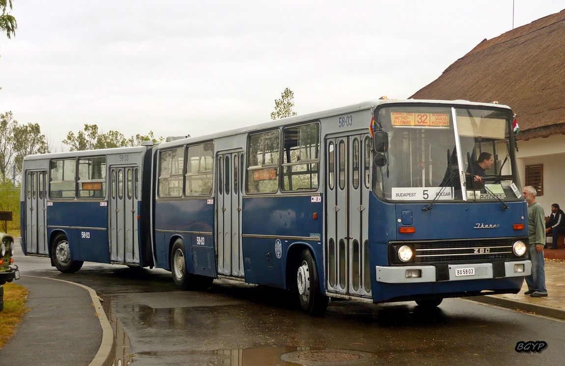 Венгрия, Ikarus 280.49 № 58-03; Венгрия — V. Nemzetközi Ikarus, Csepel és Veteránjármű Találkozó, Polgár (2012)