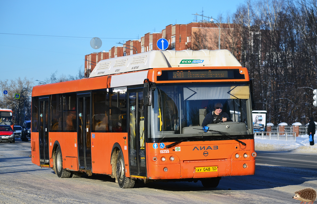 Nizhegorodskaya region, LiAZ-5292.67 (CNG) Nr. 15255