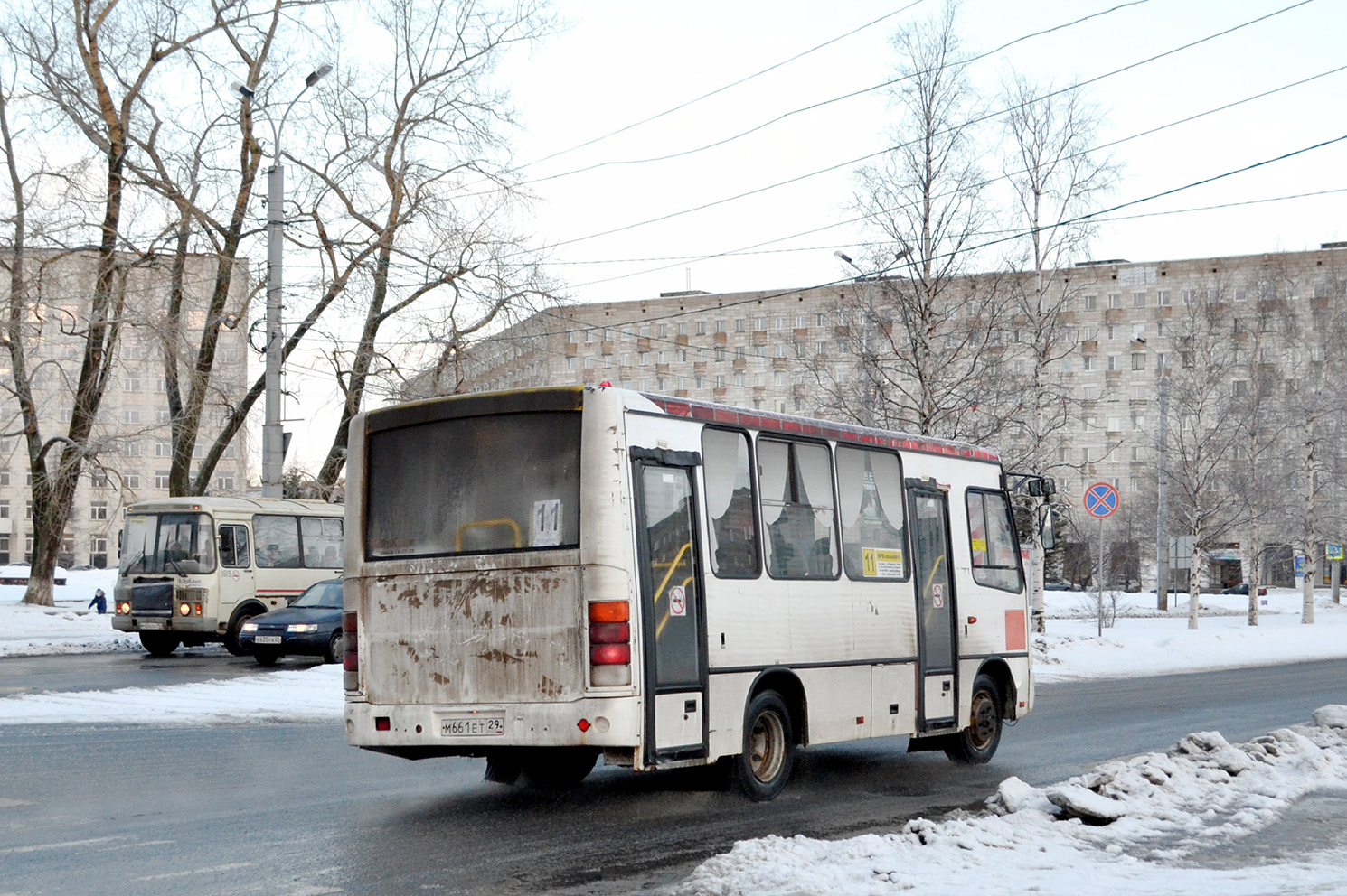 Архангельская область, ПАЗ-320302-08 № 3605