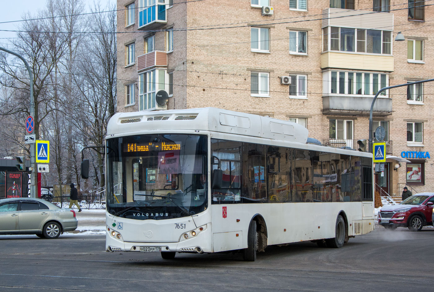 Санкт-Петербург, Volgabus-5270.G2 (CNG) № 7651