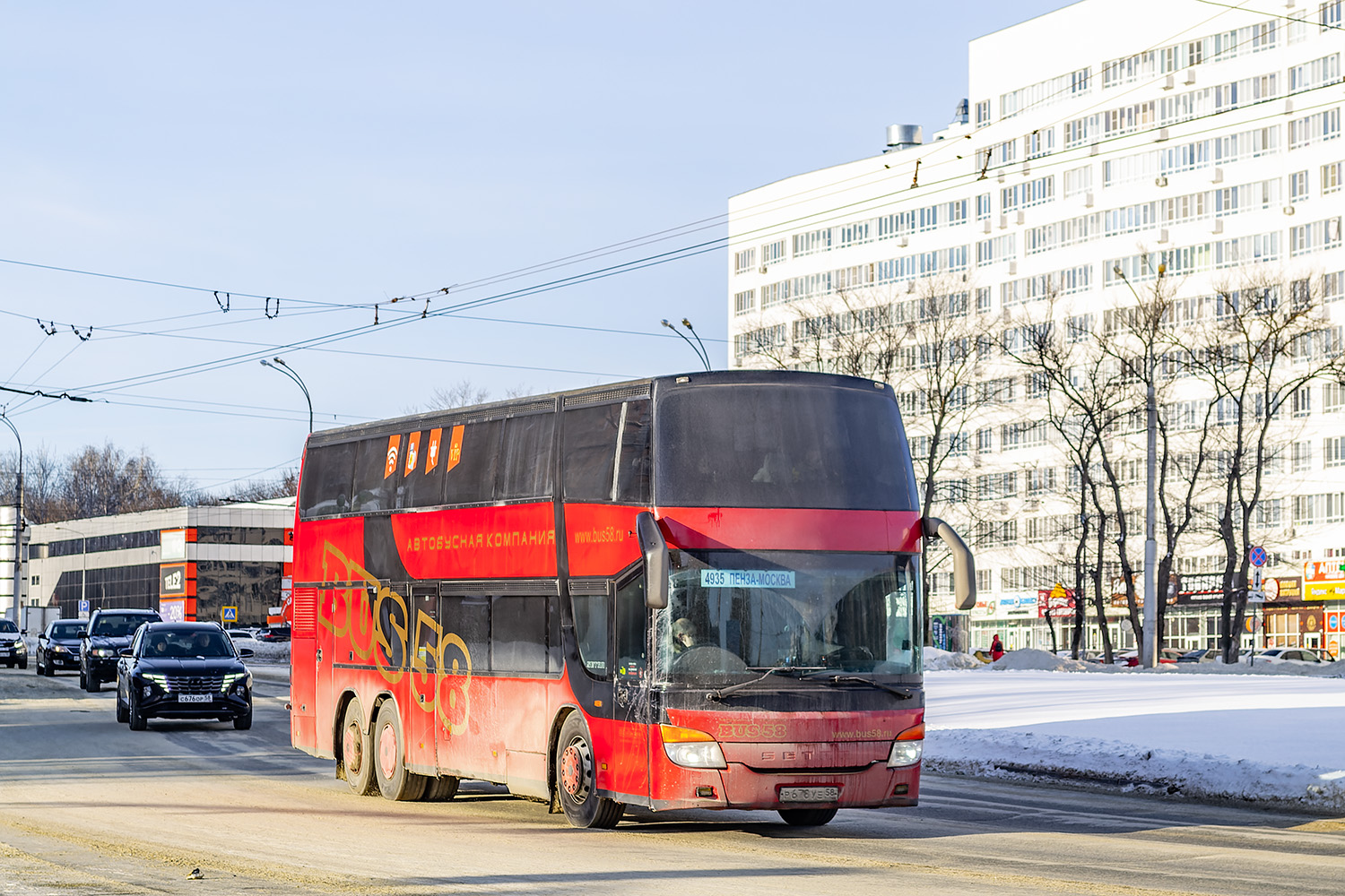 Пензенская область, Setra S328DT № Р 678 УЕ 58