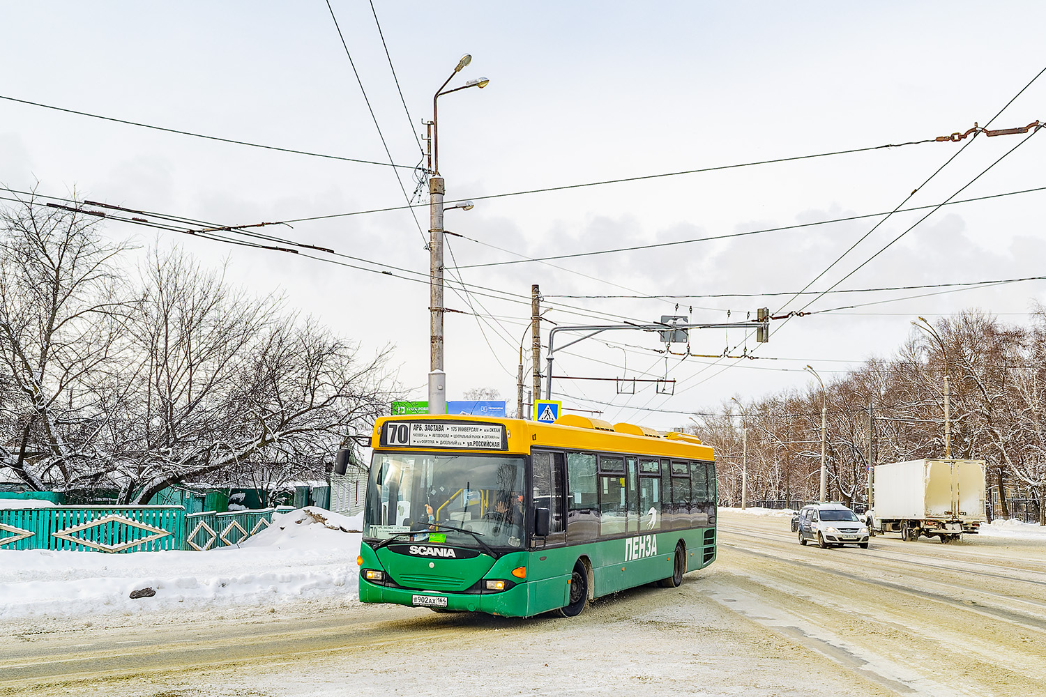 Пензенская область, Scania OmniLink I (Скания-Питер) № Е 902 АХ 164