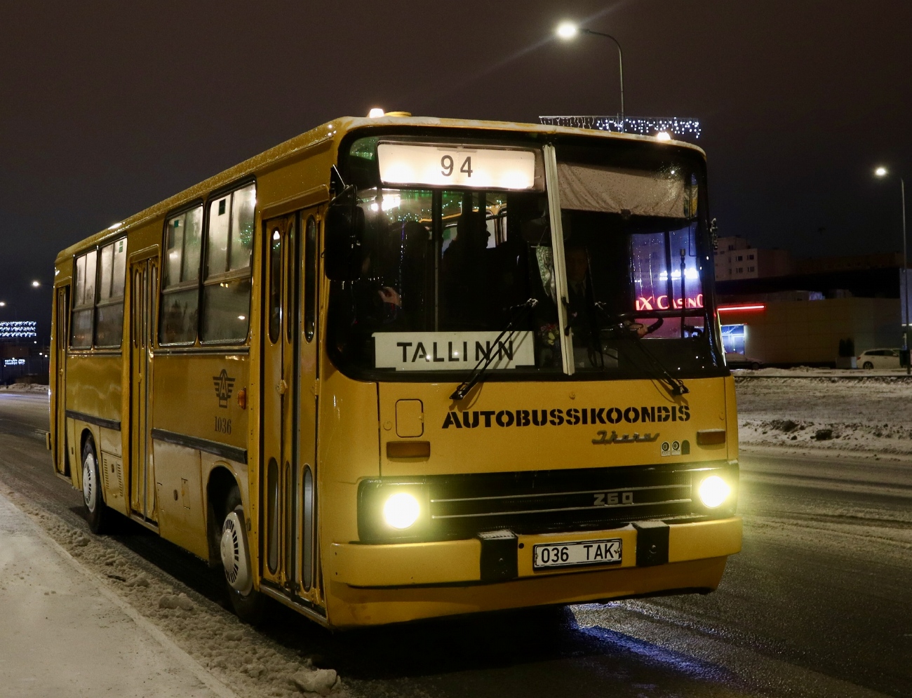 Эстония, Ikarus 260.37 № 1036