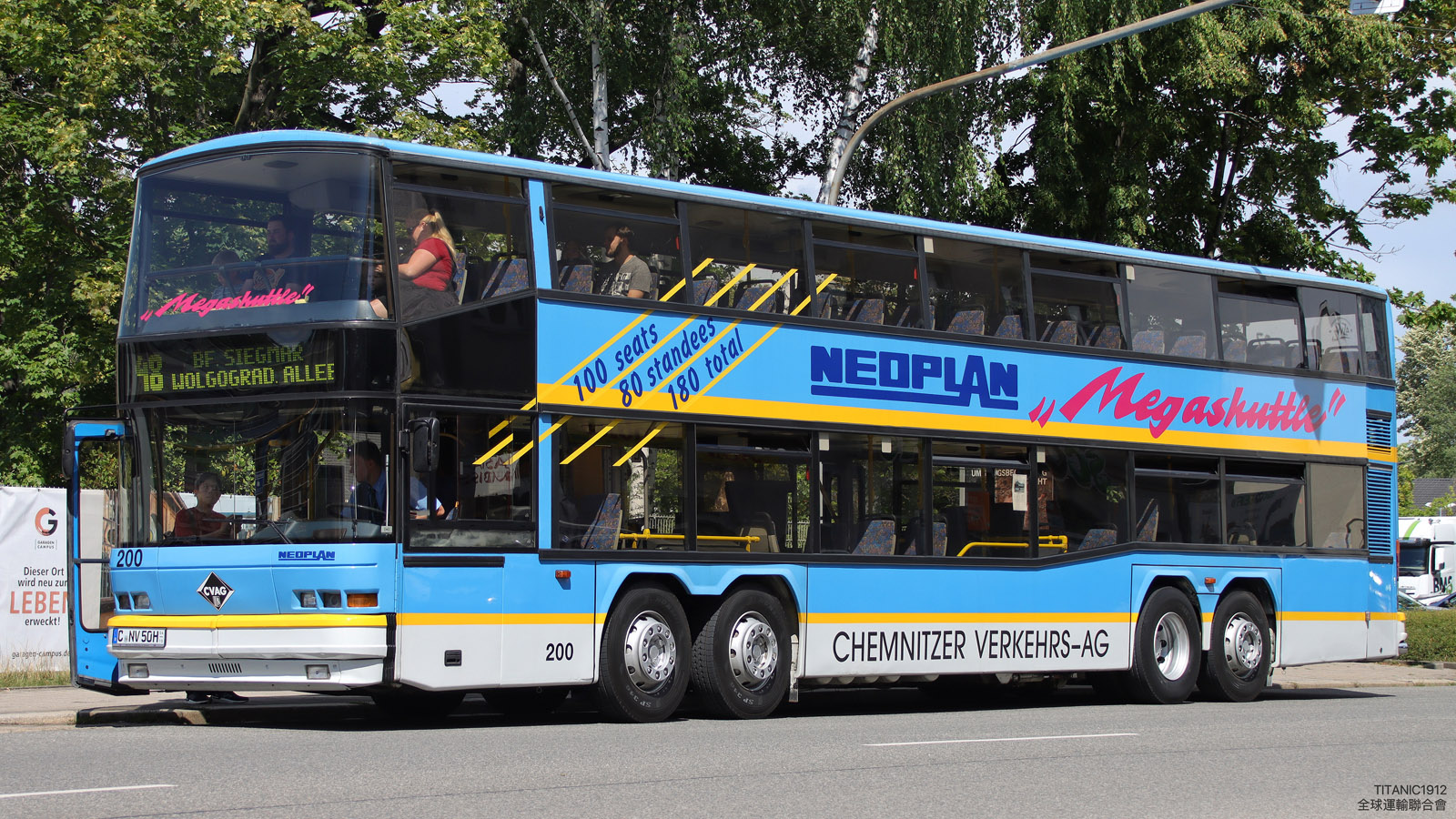 Саксония, Neoplan N4032/4 Megashuttle № C-NV 50H