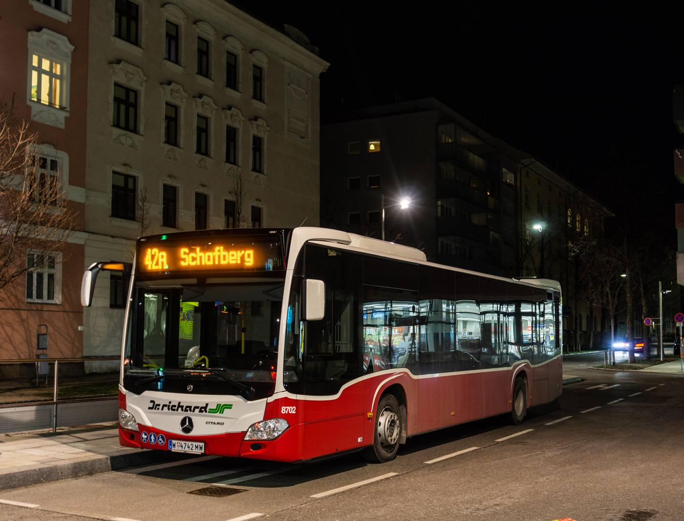 Австрия, Mercedes-Benz Citaro C2 № 8702
