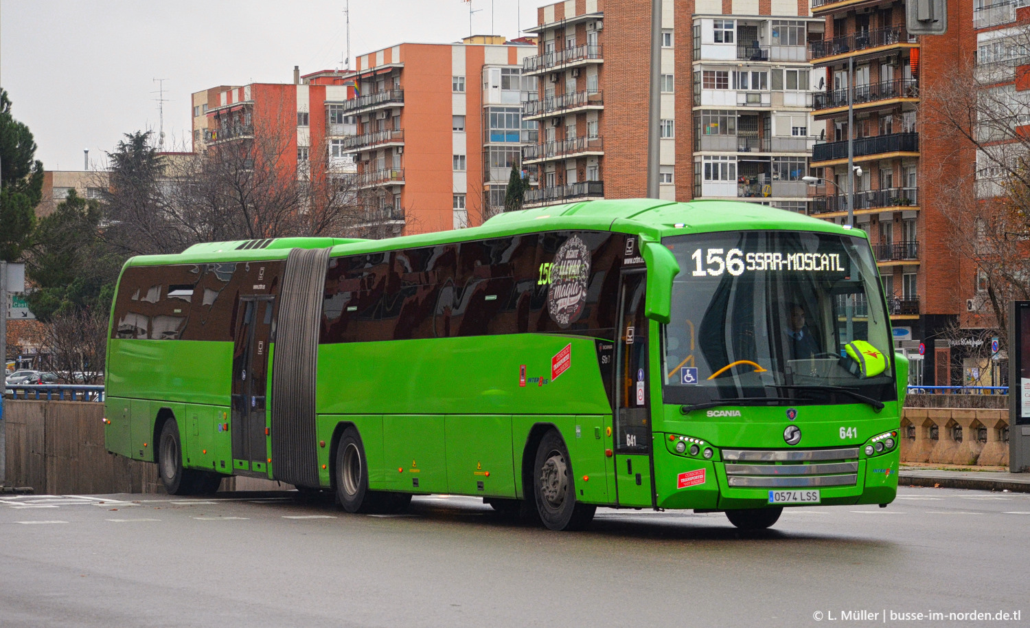 Španělsko, Sunsundegui SB3 18M č. 641