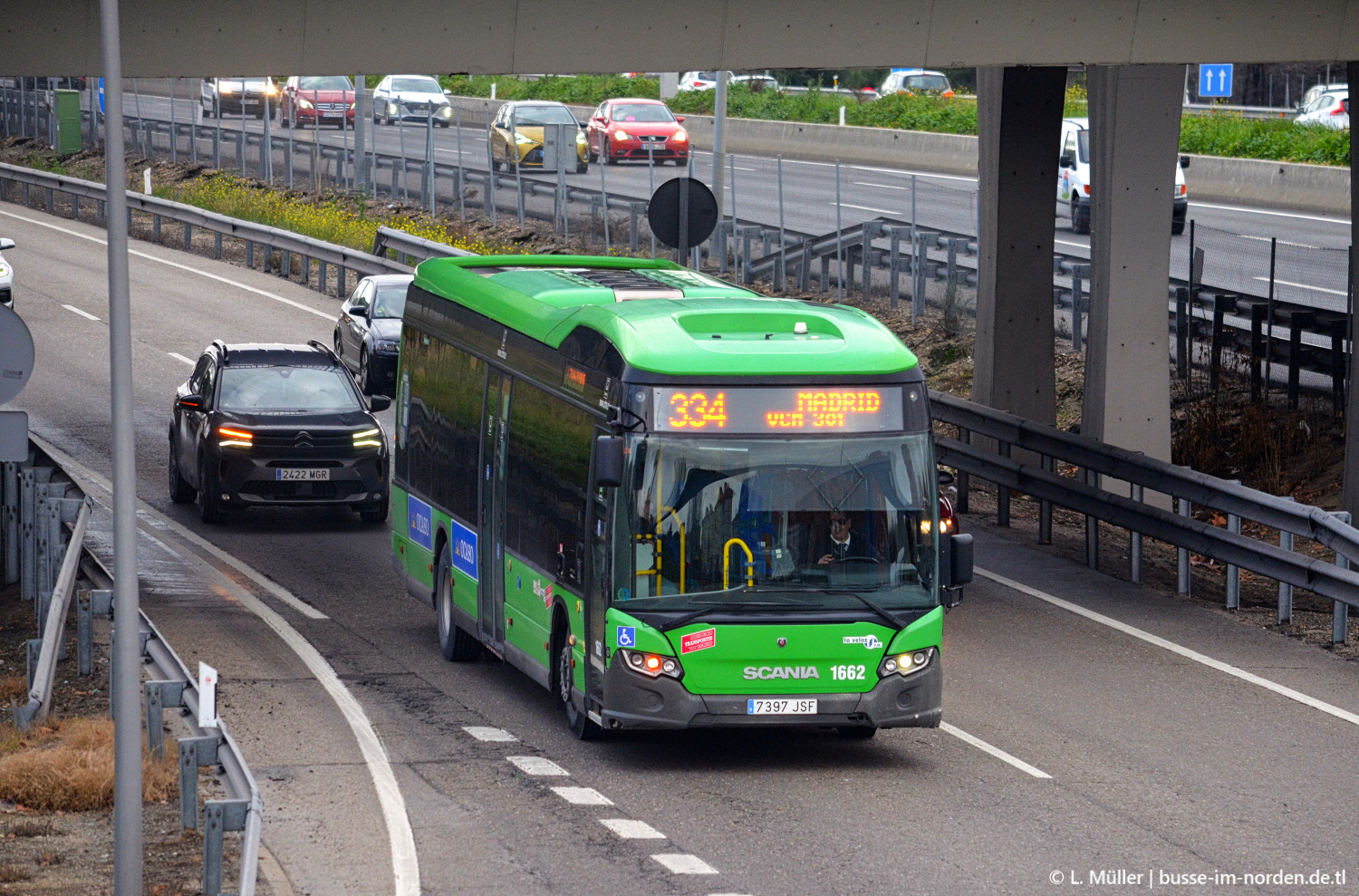 Испания, Scania Citywide LE № 1662