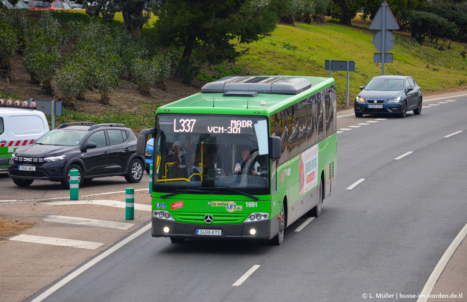 Испания, Mercedes-Benz Intouro II L № 1691