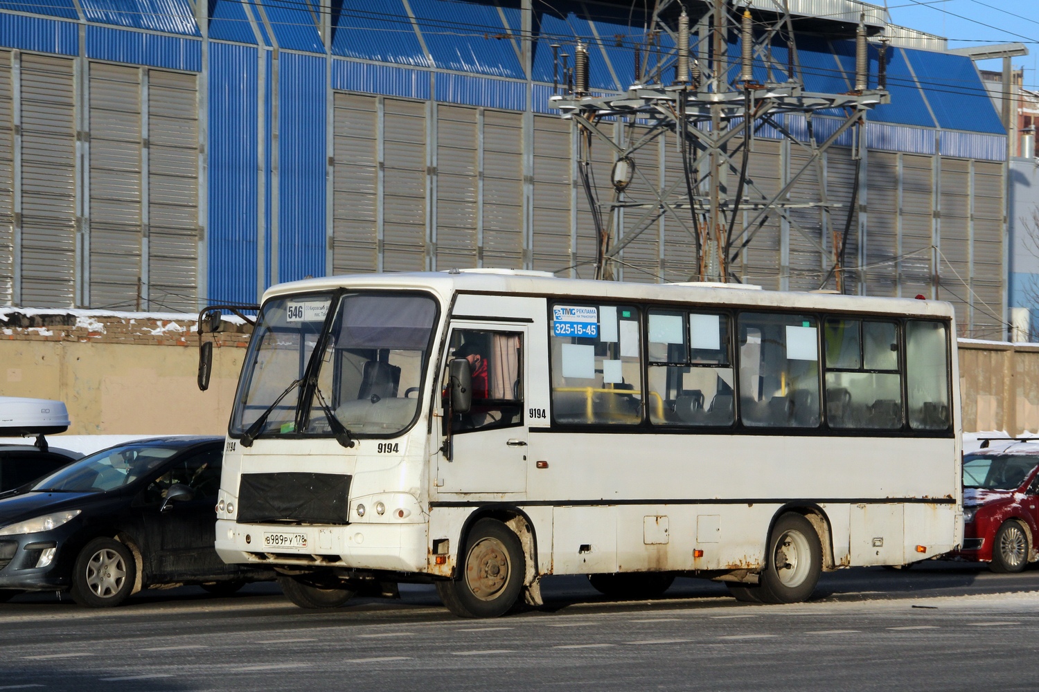 Санкт-Петербург, ПАЗ-320402-05 № 9194