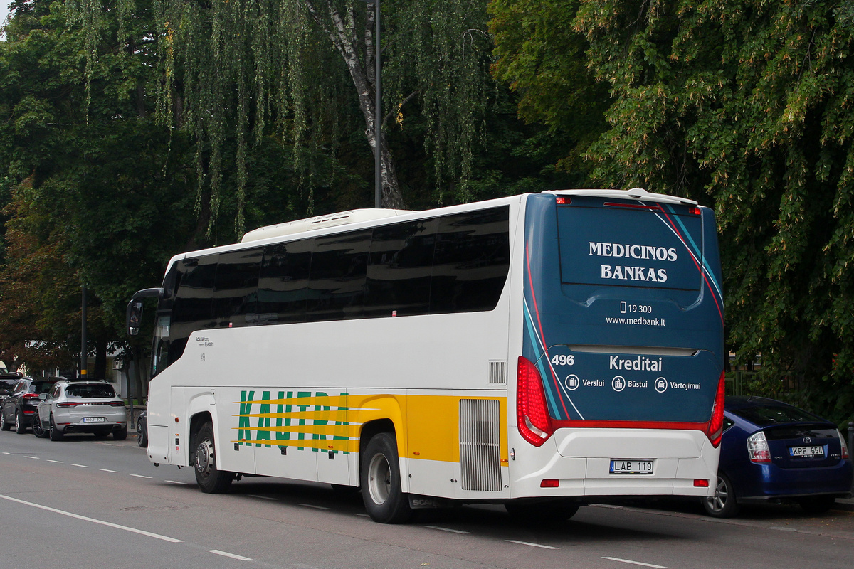 Литва, Scania Touring HD 12.0 № 496