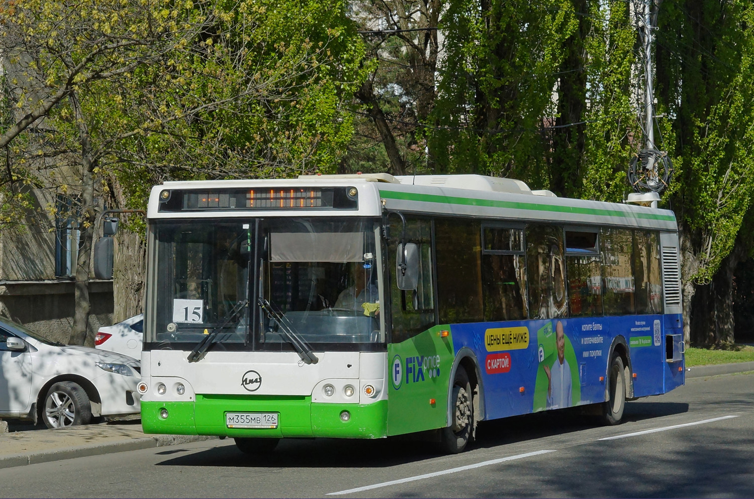 Ставропольский край, ЛиАЗ-5292.22 (2-2-2) № М 355 МВ 126