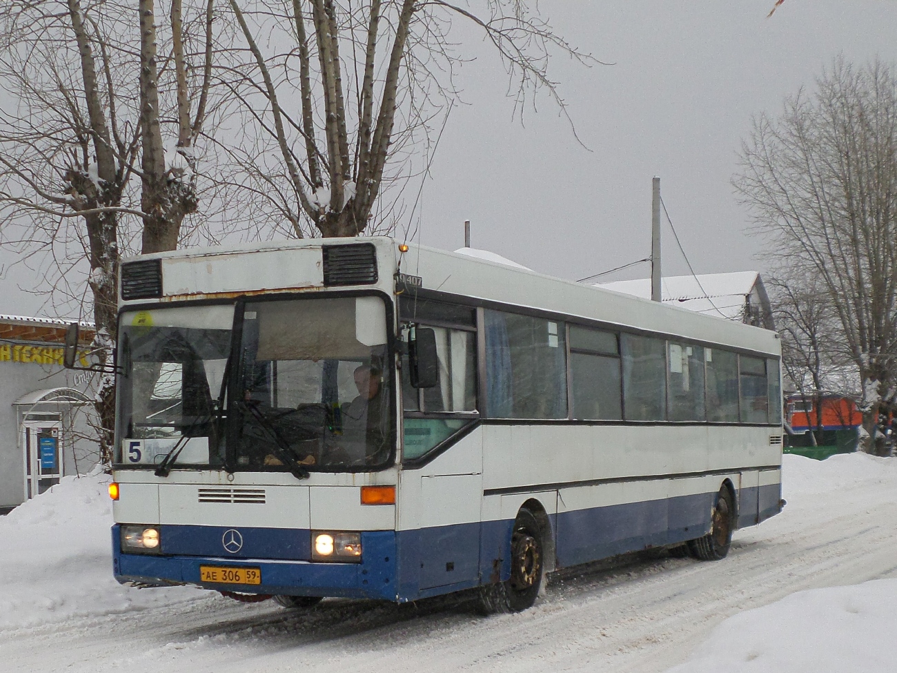 Пермский край, Mercedes-Benz O407 № АЕ 306 59