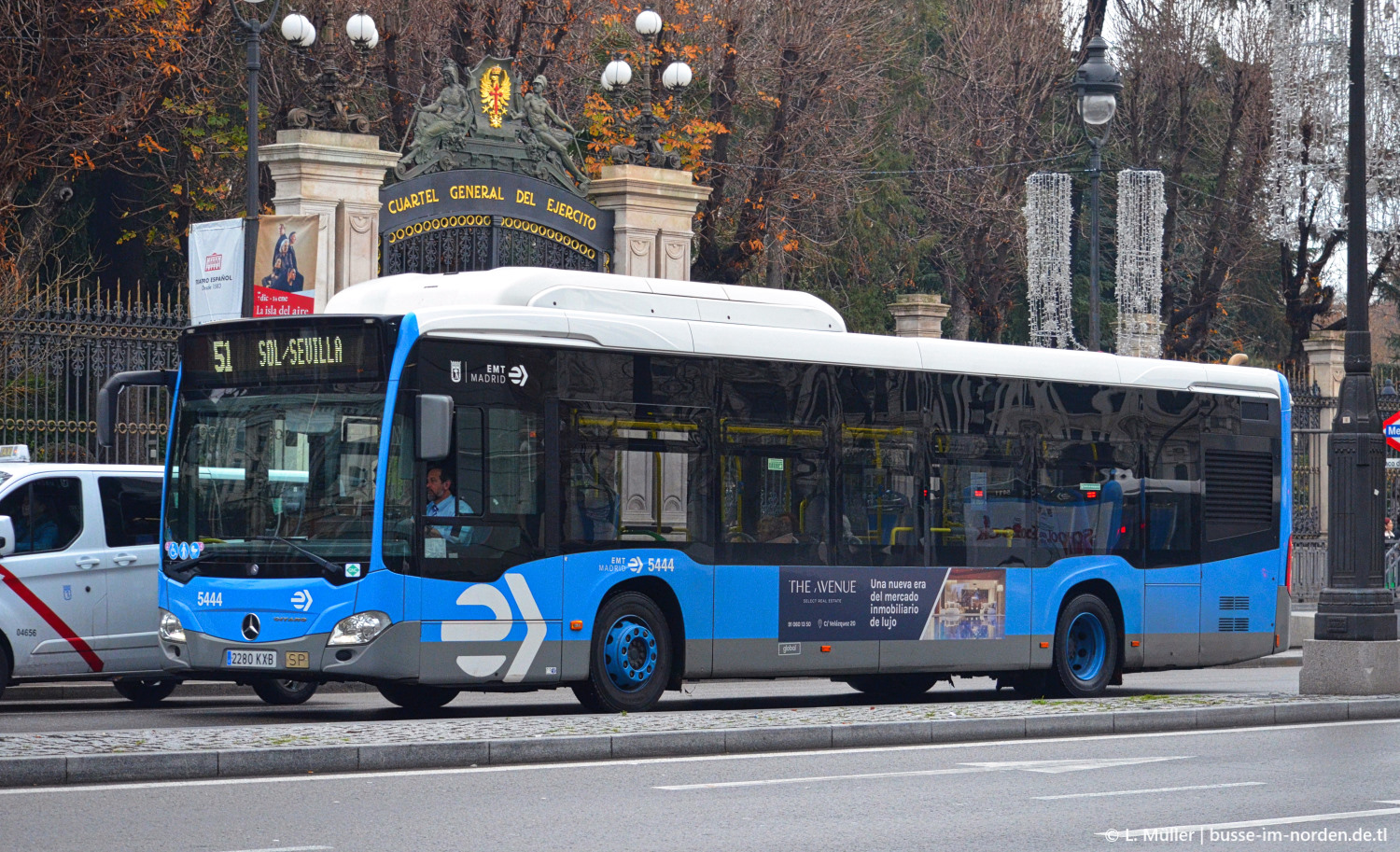 Spain, Mercedes-Benz Citaro C2 NGT # 5444