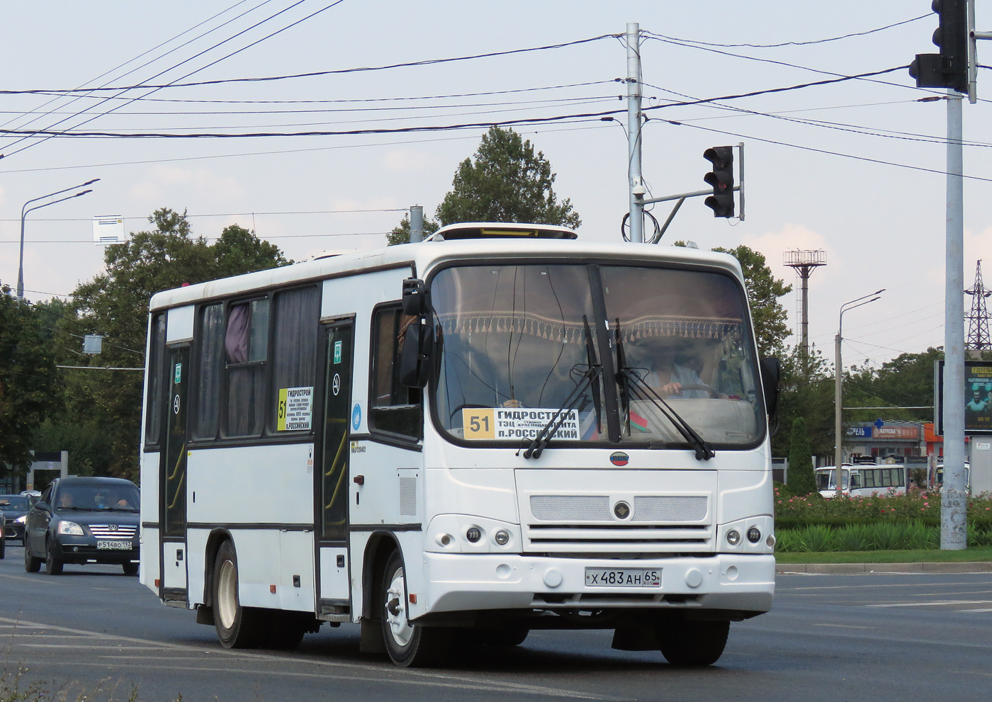 Краснодарский край, ПАЗ-320402-05 № Х 483 АН 65