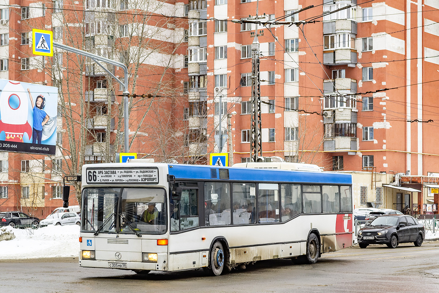 Пензенская область, Mercedes-Benz O405N2 № С 305 МВ 58