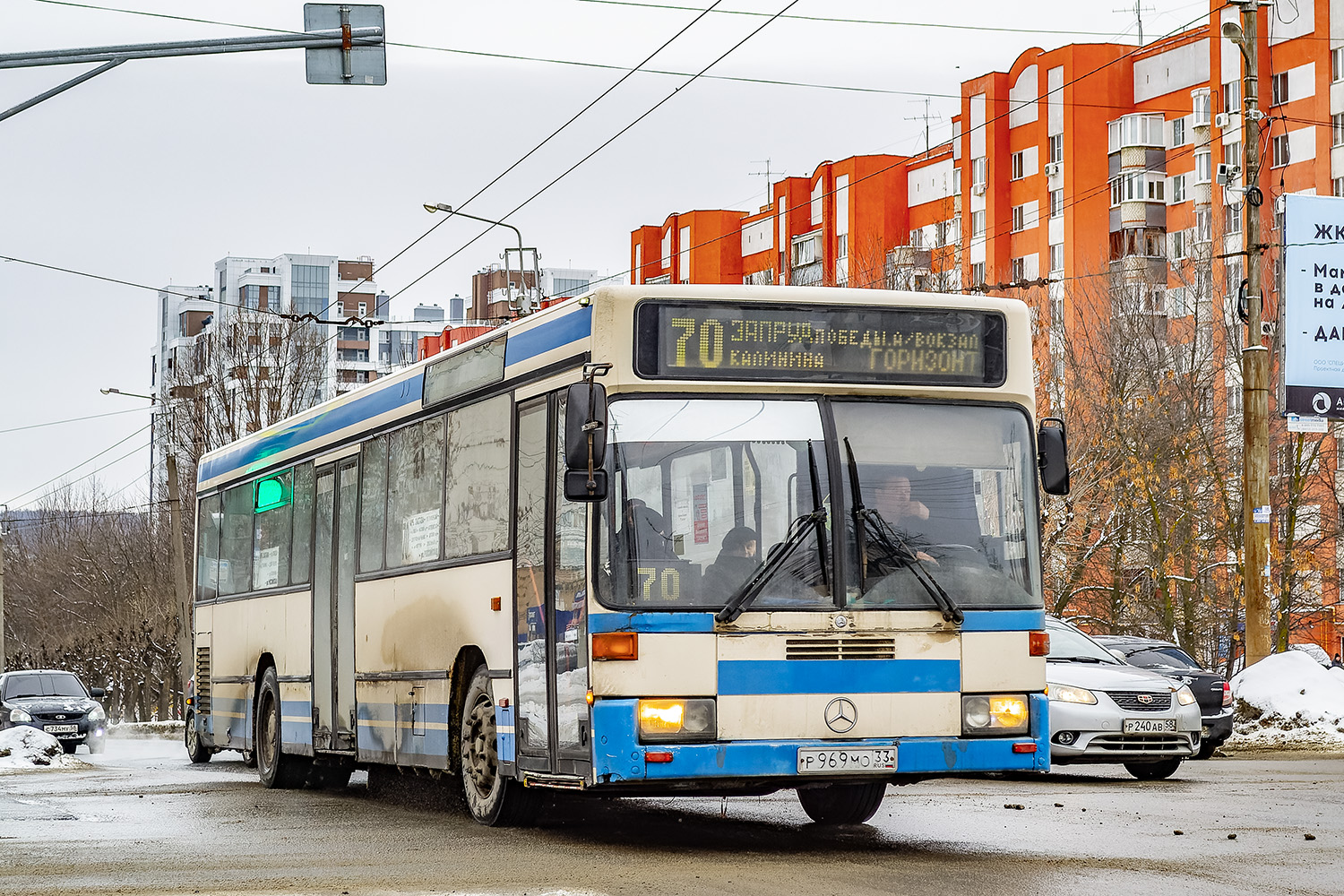 Пензенская область, Mercedes-Benz O405N № Р 969 МО 33