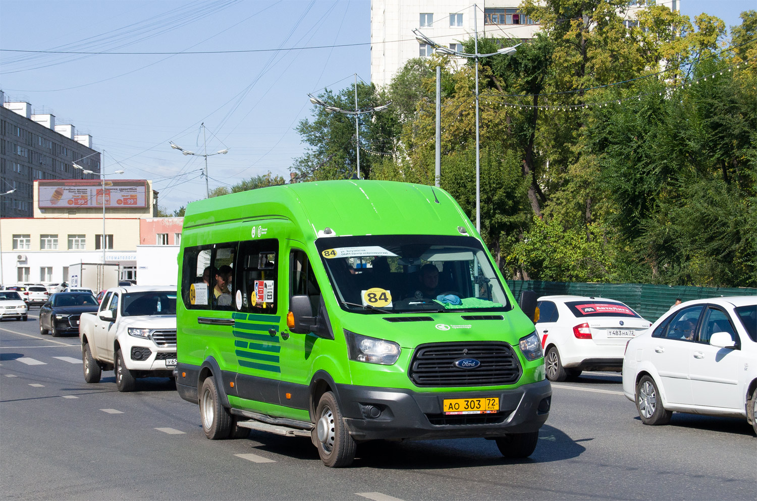 Тюменская область, Ford Transit FBD [RUS] (Z6F.ESG.) № АО 303 72