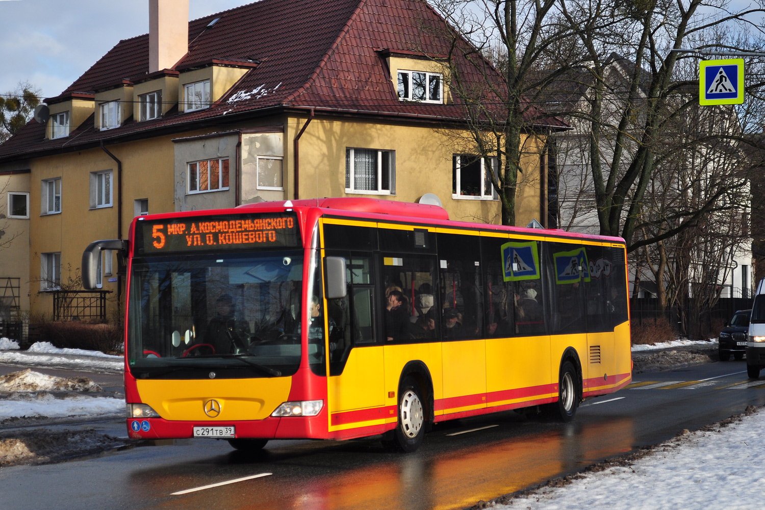 Kaliningrad region, Mercedes-Benz O530 Citaro facelift # С 291 ТВ 39