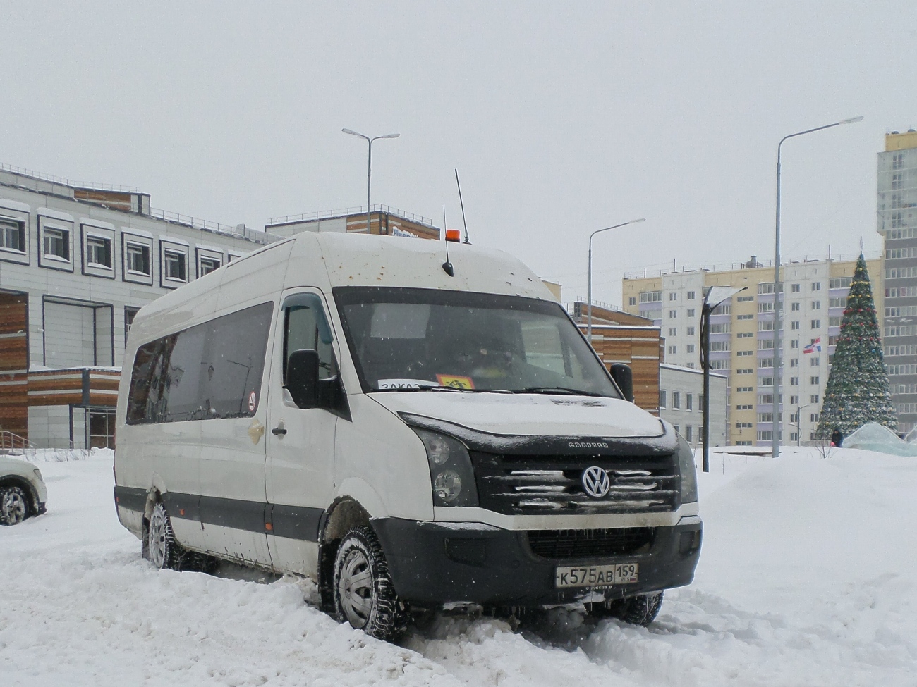 Пермский край, Луидор-223712 (Volkswagen Crafter) № К 575 АВ 159