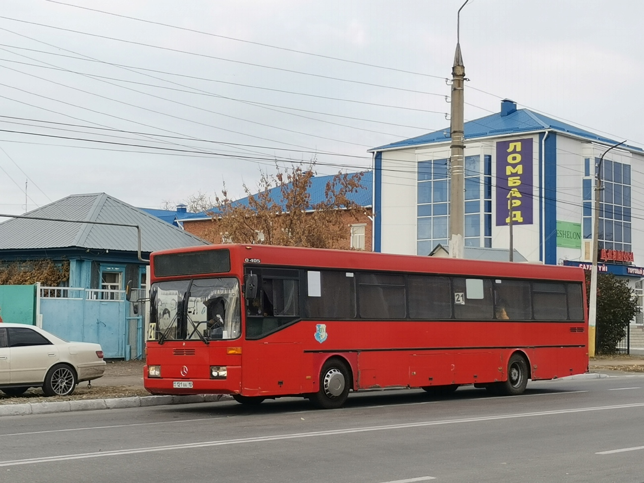 Костанайская область, Mercedes-Benz O405 № 121 BA 10