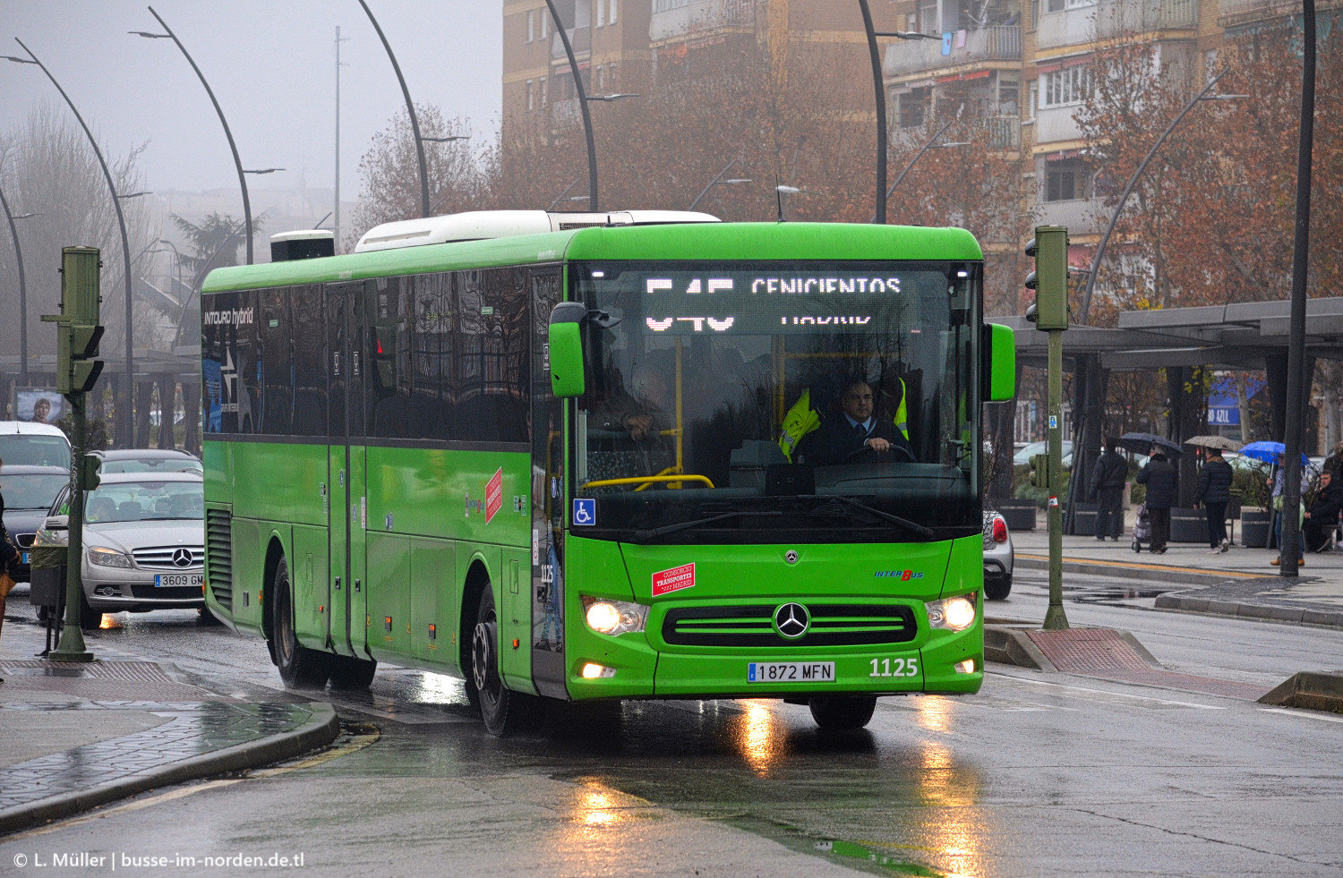 Испания, Mercedes-Benz Intouro III M hybrid № 1125