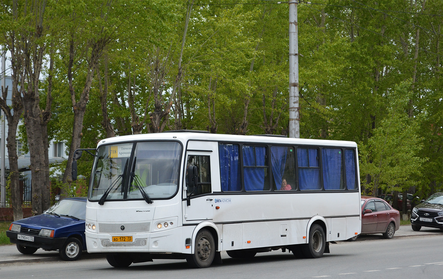 Тюменская область, ПАЗ-320412-05 "Вектор" № АО 172 72