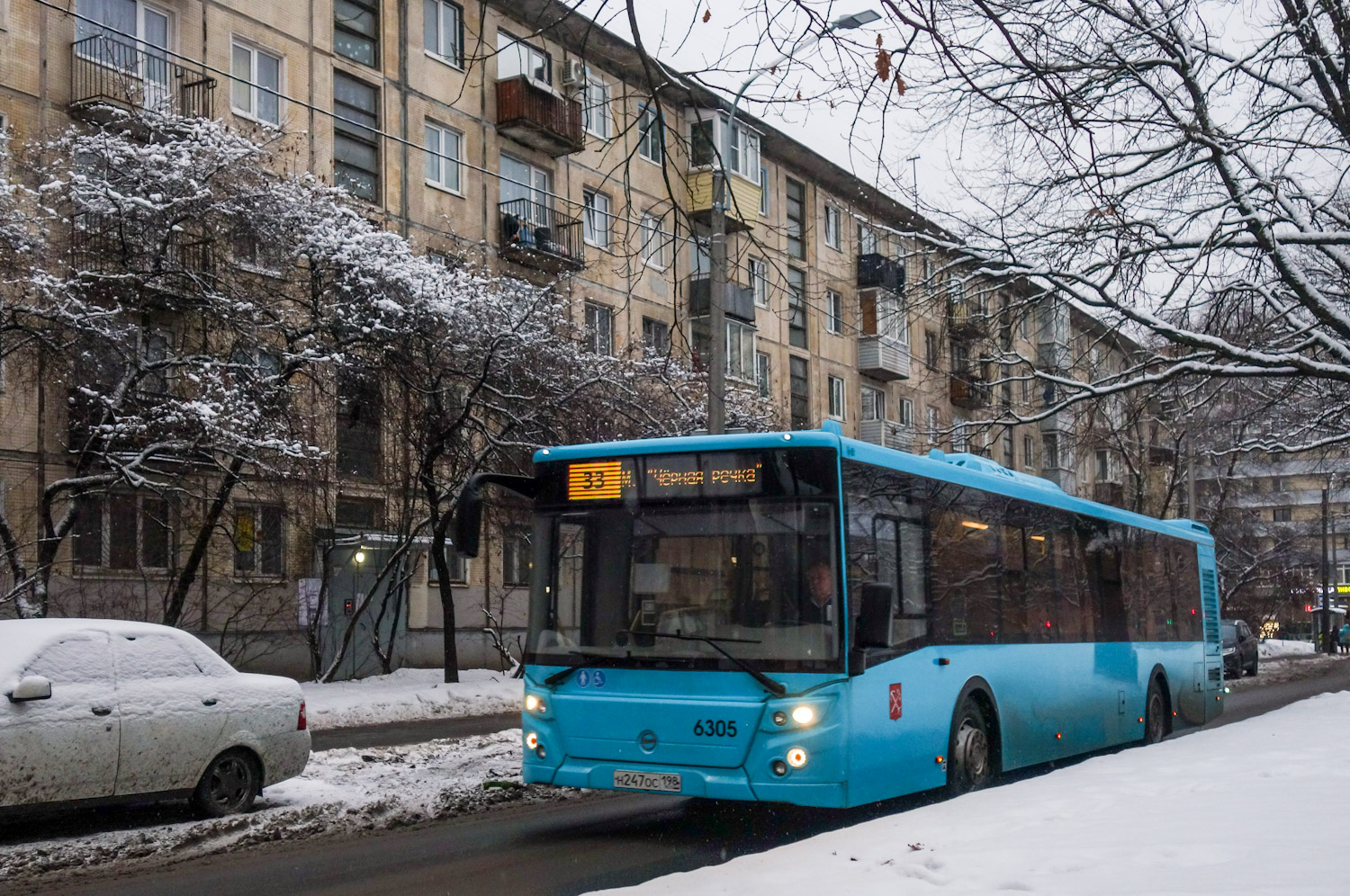 Санкт-Петербург, ЛиАЗ-5292.65 № 6305