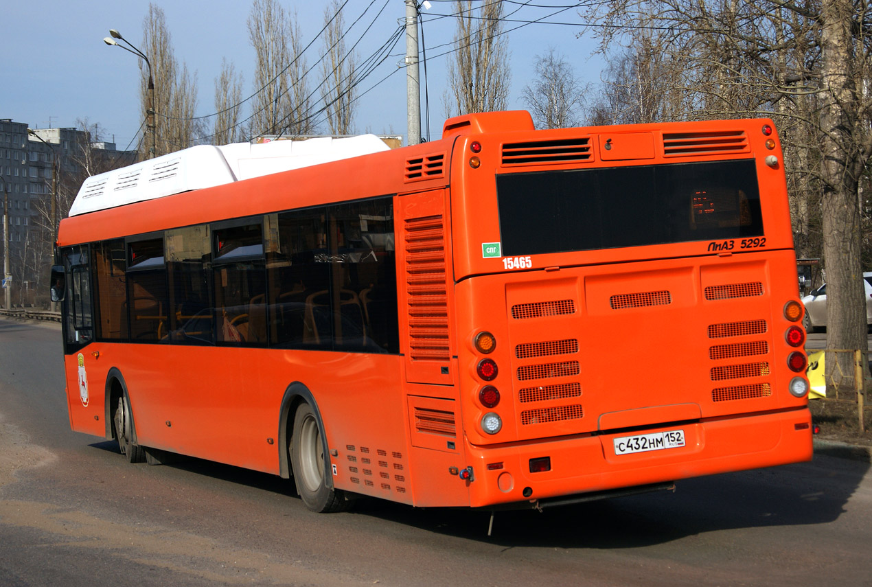 Нижегородская область, ЛиАЗ-5292.67 (CNG) № 15465