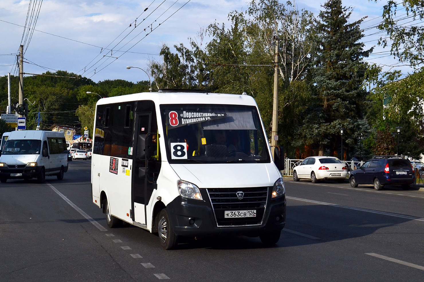 Ставропольский край, ГАЗ-A64R42 Next № К 363 СВ 126