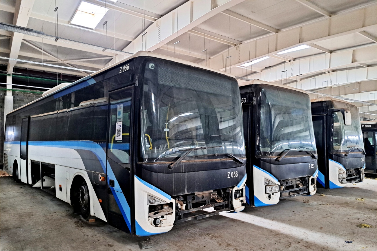 Астана, IVECO Crossway LINE 13M (СарыаркаАвтоПром) № Z056; Астана — Автопарки