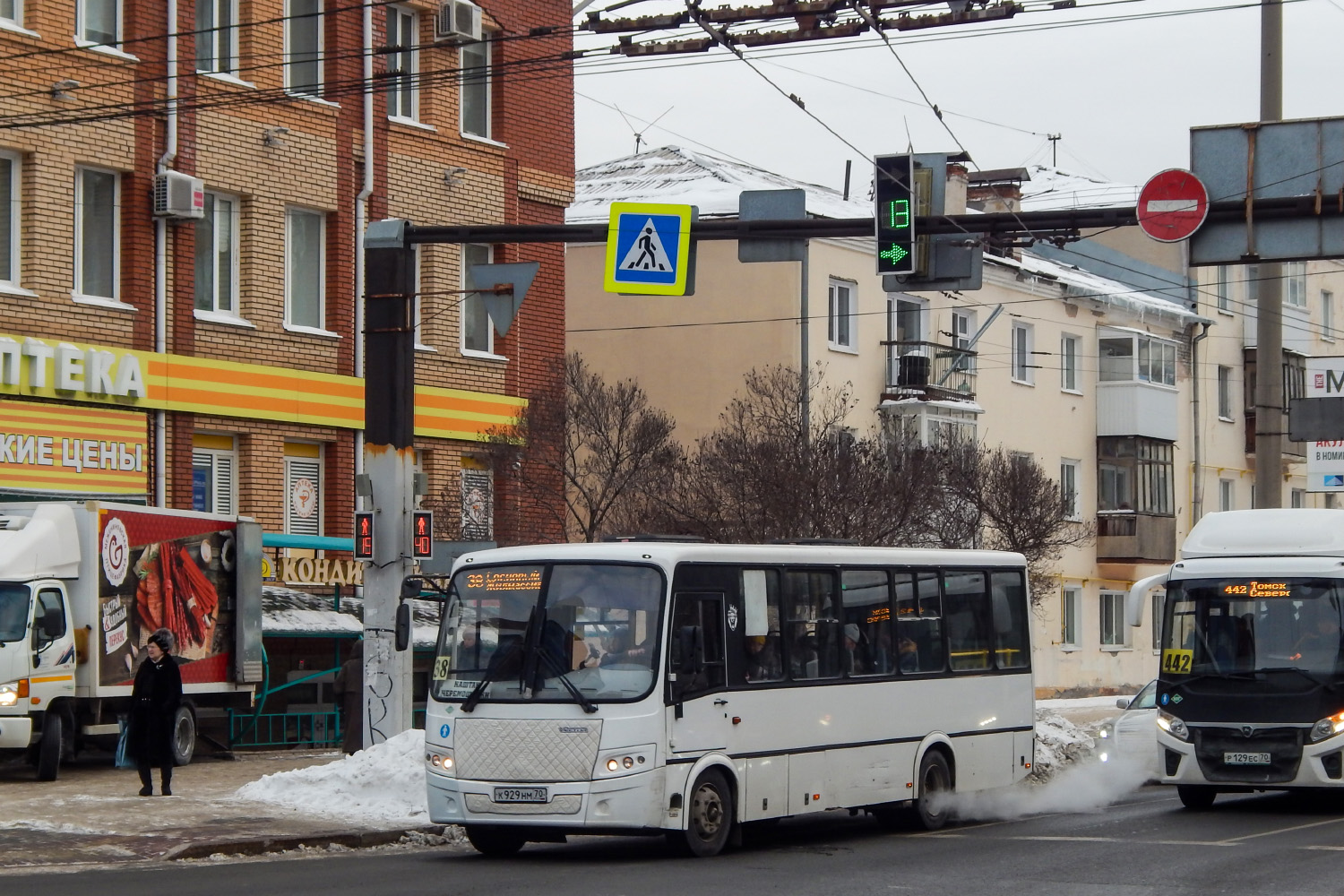 Томская область, ПАЗ-320414-14 "Вектор" № К 929 НМ 70